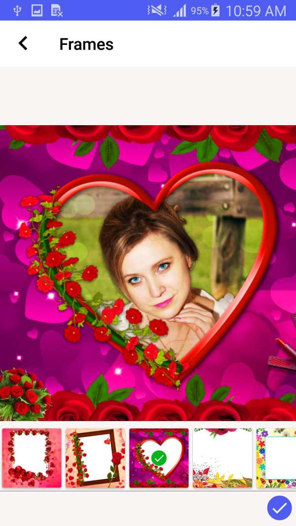 Flower Photo Frames Live wallpaper screenshot 2
