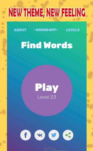Find Words - 100%  Free & Funny Word Search Game screenshot 1