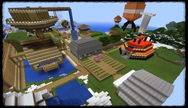 Block Craft map for Minecraft screenshot 1