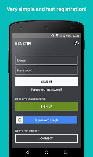 BENETIFI – free wifi hotspot pass and auto connect screenshot 1
