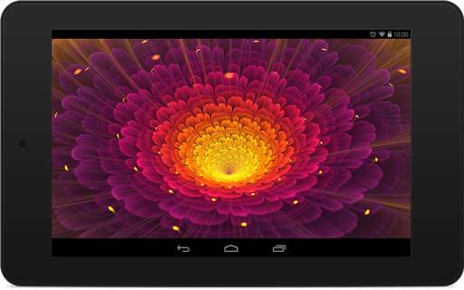 Luminous Flowers Wallpaper screenshot 7