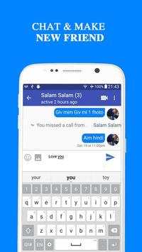 AA Lite Messenger for Facebook स्क्रीनशॉट 5
