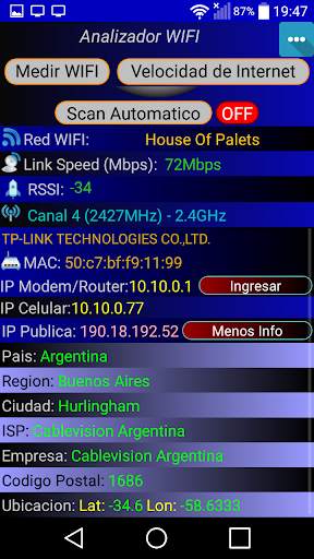 Analizador WIFI   Tools screenshot 3