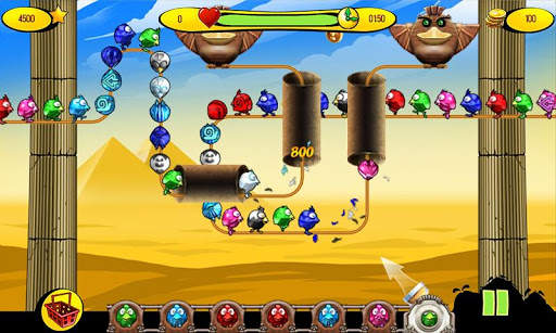 Birds On A Wire: Match 3 screenshot 2