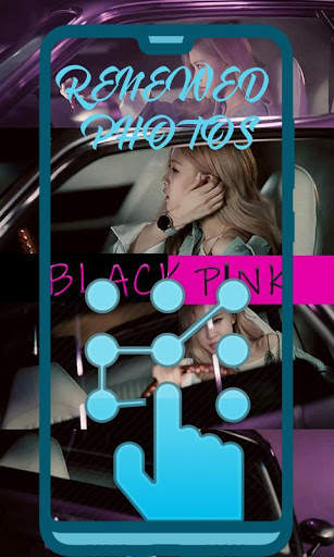 Black Pink Lock Screen - New screenshot 2