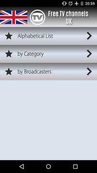 TV Channels UK स्क्रीनशॉट 2