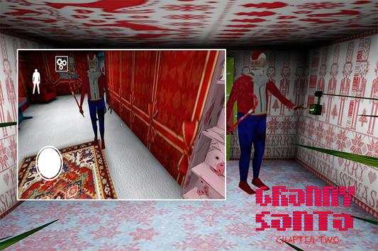 Horror Granny SantaC Snow Chapter 2 scary House screenshot 2