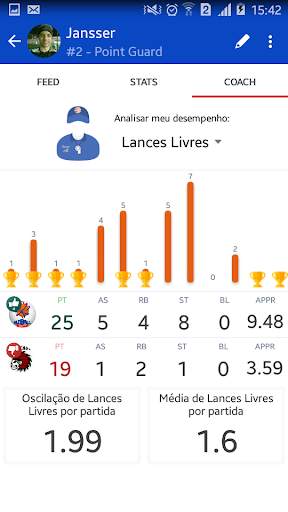 iScout Basquetebol screenshot 8