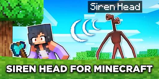 Siren Head mod for minecraft Horror screenshot 1