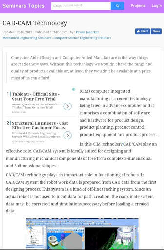 Seminar Topics screenshot 9