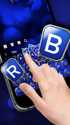 Blue Rose Keyboard screenshot 1