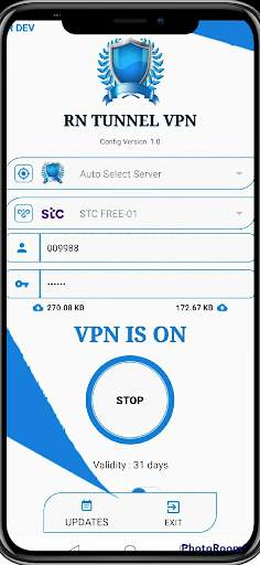 RN TUNNEL VPN screenshot 1