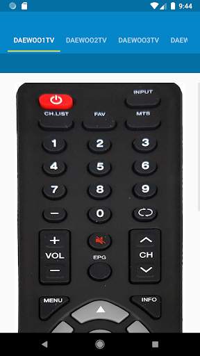 Daewoo TV Remote Control screenshot 4