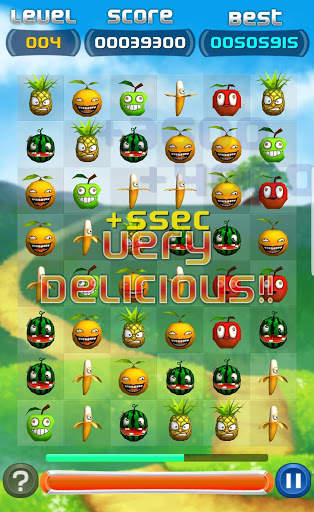 Crazy Fruit Jewels - 3 Match game screenshot 3