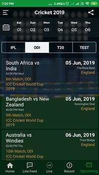 Live Line Cricket WorldCup screenshot 6