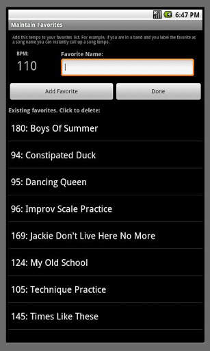 Simple Metronome screenshot 2