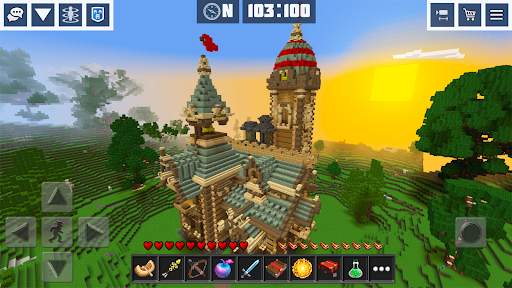 Mini Block Craft: Planet Craft screenshot 5