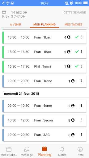 CM Enseignants screenshot 4
