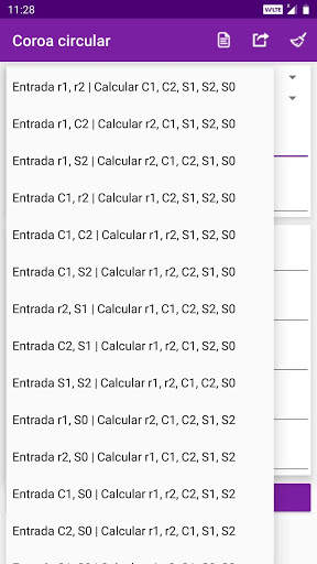 Calculadora de geometria screenshot 6