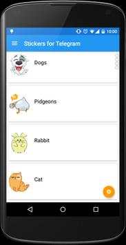 Stickers for Telegram 1 تصوير الشاشة