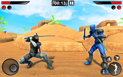 Superhero Iron Ninja - Ninja Street Fighter Game screenshot 11