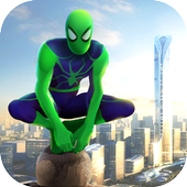 Spider Rope Hero - Gangster Crime City icon