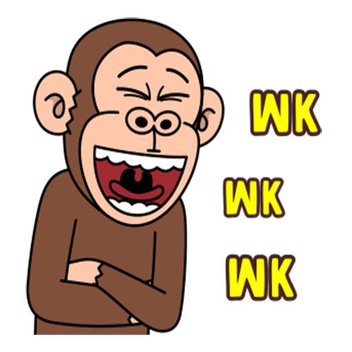 Funny Crazy Monkey Stickers 3.0.0