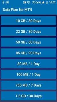 Data Plan for MTN screenshot 2