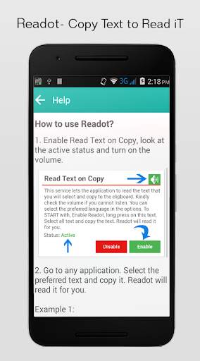 Readot - Copy Text to Read iT screenshot 5