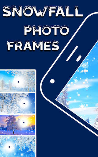 Snowfall photo editor: frames screenshot 1