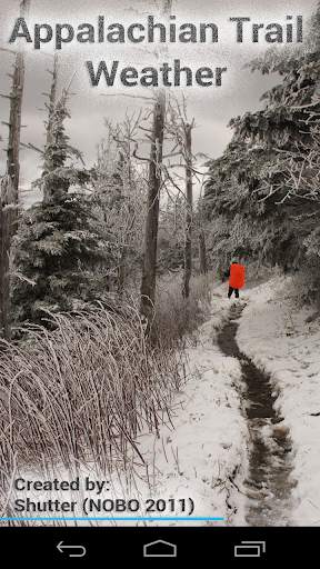 Appalachian Trail Weather screenshot 1