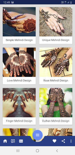 Mehndi Design : Mehndi Art Vid screenshot 2