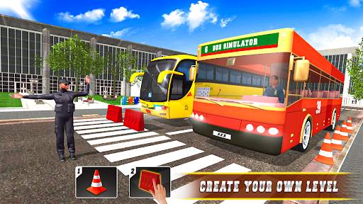 Coach Bus Simulator Drive Game screenshot 4