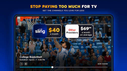 Sling TV: Live TV   Freestream screenshot 15