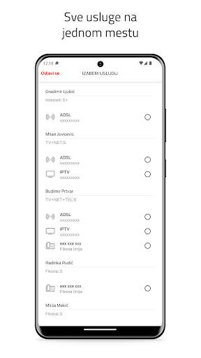 Moj m:tel screenshot 2