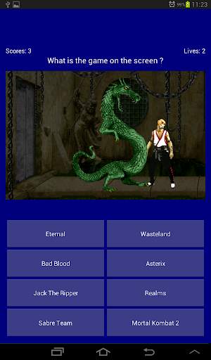 Computer Games Quiz screenshot 1