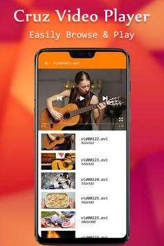 Cruz Video Player : Music Video Player screenshot 2