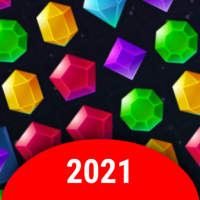 Jewel Crush 2021 - Match 3 Games Blast Puzzle Game logo