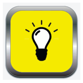 Flash led light very strong icon