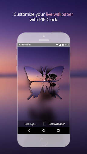 PIP Clock Live wallpaper screenshot 4