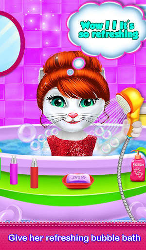 Kitty Daily Activities Game screenshot 1