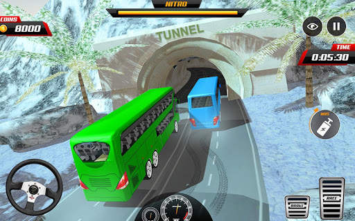 Euro Bus Racing Hill Mountain screenshot 3