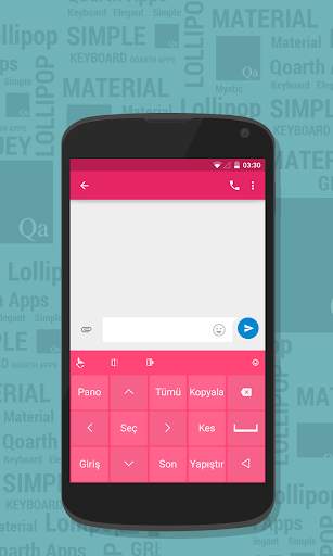 Candy Theme for TouchPal screenshot 5
