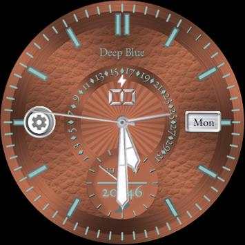 Deep Blue Watchface screenshot 14
