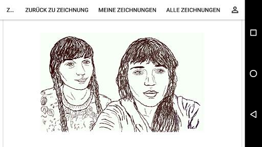 Zeichnen Porträt von Foto screenshot 3