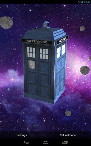 TARDIS 3D Live Wallpaper screenshot 4