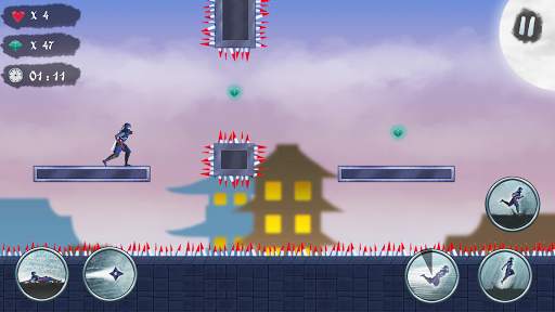Ninja Taigen - Platformer Runner screenshot 4