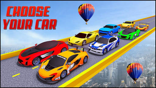 Mega Car Stunts Racing - Ramp Stunt Car Games 2020 screenshot 2