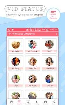 Vid Status 2018 : Video Status Image & Text screenshot 1