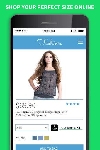 Sizer - Body Size & Clothing Size Recommendations screenshot 4